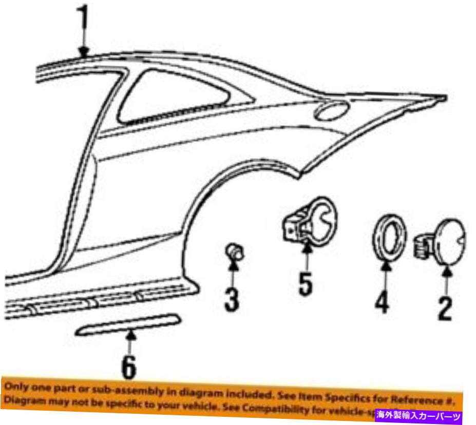 trim panel エクステリアトリム四半期パネルボディサイドモールディング左F8RZ6329077AAB EXTERIOR TRIM-QUARTER PANEL-Body Side Molding Left F8RZ6329077AAB【並行輸入品】
