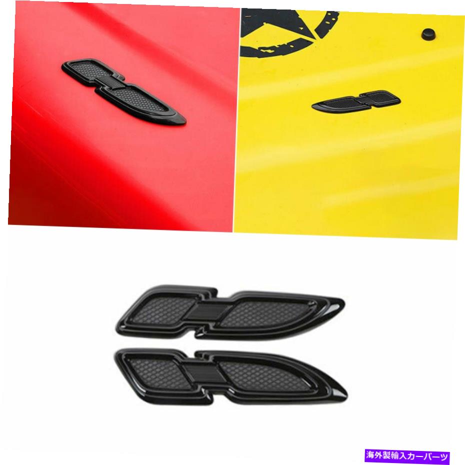 trim panel Jeep Wrangler TJ 1997-2006エンジンフードプレートベントパネルカバートリムにブラックフィット Black Fit For Jeep Wrangler TJ 1997-2006 Engine Hood Plate Vent Panel Cover Trim【並行輸入品】