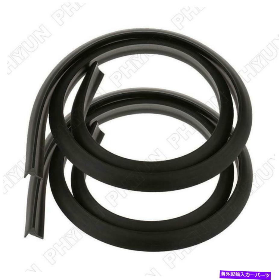trim panel 2x 1.5m車のフェンダーフレアホイール眉プロテクターアーチトリムストリップボディ装飾キット 2x 1.5m Car Fender Flare Wheel Eyebrow Protector Arch Trim Strip Body Decor Kit【並行輸入品】