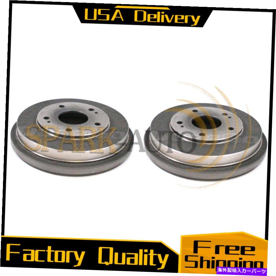 Brake Drum デュラゴブレーキドラムリアフィット2003-2004ホンダアコード2/ロット DuraGo Brake Drum Rear fits 2003-2004 Honda Accord 2/lot【並行輸入品】