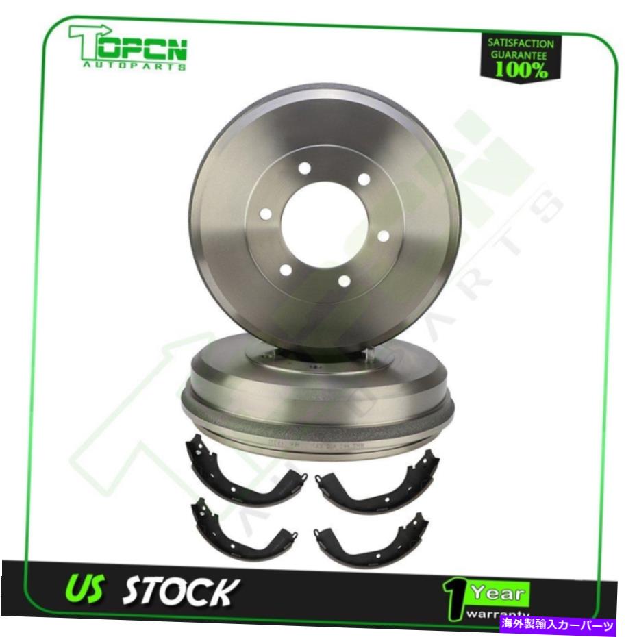 Brake Drum リアブレーキドラム＆セラミックブレーキシューズフィット2009-2010 2012 GMCキャニオン REAR Brake Drum & Ceramic Brake Shoes Fits 2009-2010 2011 2012 GMC Canyon【並行輸入品】 45,936円