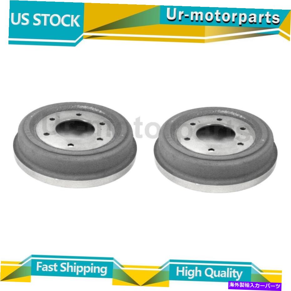 Brake Drum （2）リアブレーキドラムデュラゴはダットサン520ピックアップ1965-1968に適合します (2) Rear Brake Drum DuraGo Fits Datsun 520 Pickup 1965-1968【並行輸入品】
