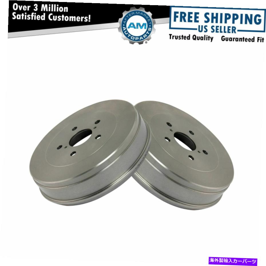 Brake Drum 05-14のブレーキドラムリアペアセット2トヨタタコマ5ラグ Brake Drum Rear Pair Set of 2 for 05-14 Toyota Tacoma 5 Lug【並行輸入品】