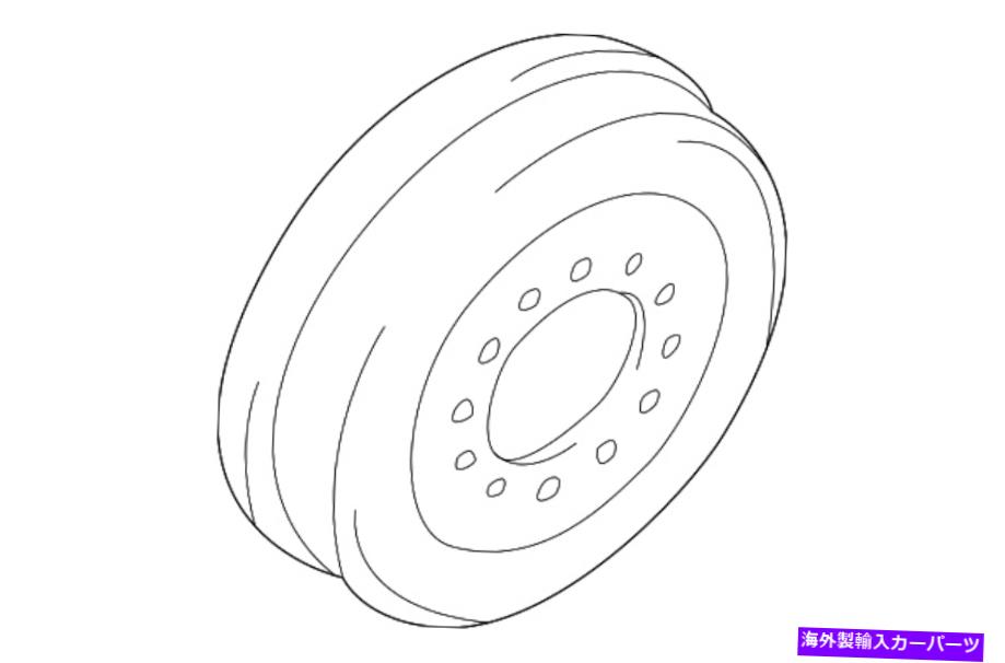 Brake Drum 本物のトヨタブレーキドラム（リア）42431-35210 Genuine Toyota Brake Drum (Rear) 42431-35210【並行輸入品】