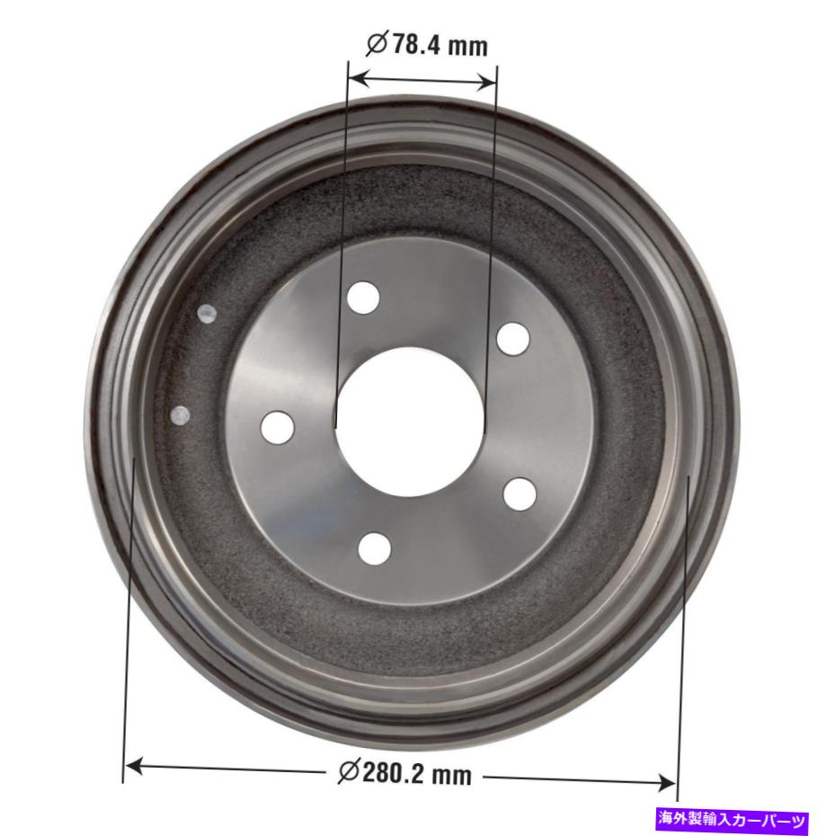 Brake Drum RAM 1500の新しいブレーキドラム New Brake Drum for Ram 1500【並行輸入品】