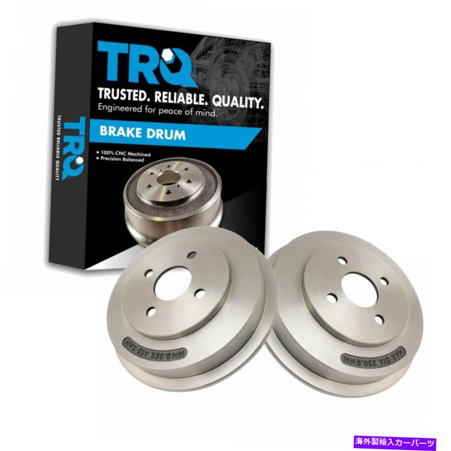 Brake Drum シボレーコバルトポンティアックG5用のリアブレーキドラムペア Rear Brake Drum Pair for Chevy Cobalt Pontiac G5【並行輸入品】