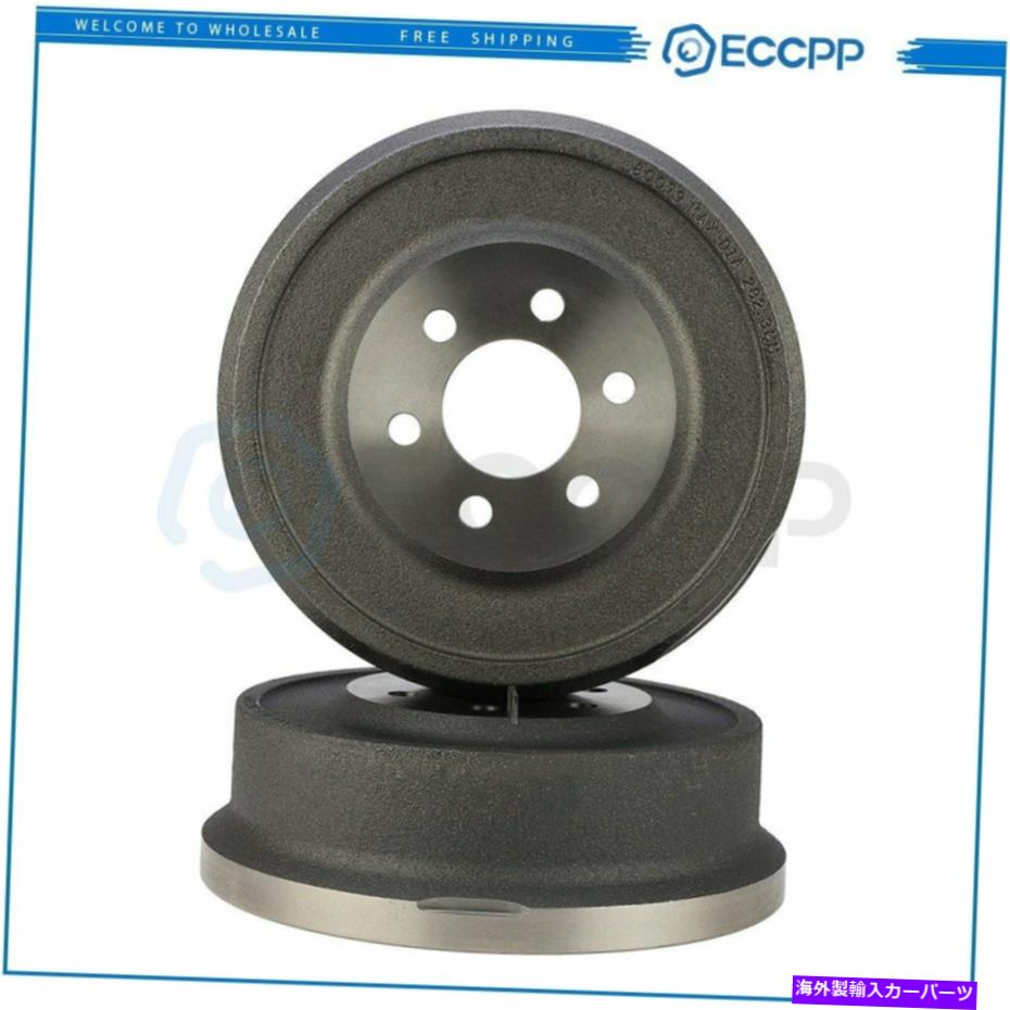 Brake Drum 2フィットのリアブレーキドラムペア2000-2002 Dodge Dakota 1998-2001 2002 Durango Rear Brake Drum Pair of 2 Fits 2000-2002 Dodge Dakota 1998-2001 2002 Durango【並行輸入品】