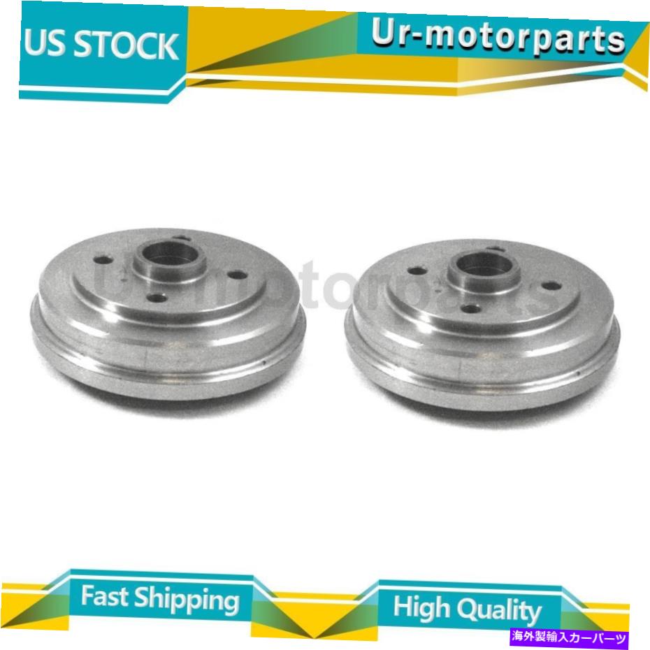 Brake Drum （2）リアブレーキドラムデュラゴはトヨタパセオ1993-1995に適合します (2) Rear Brake Drum DuraGo Fits Toyota Paseo 1993-1995【並行輸入品】