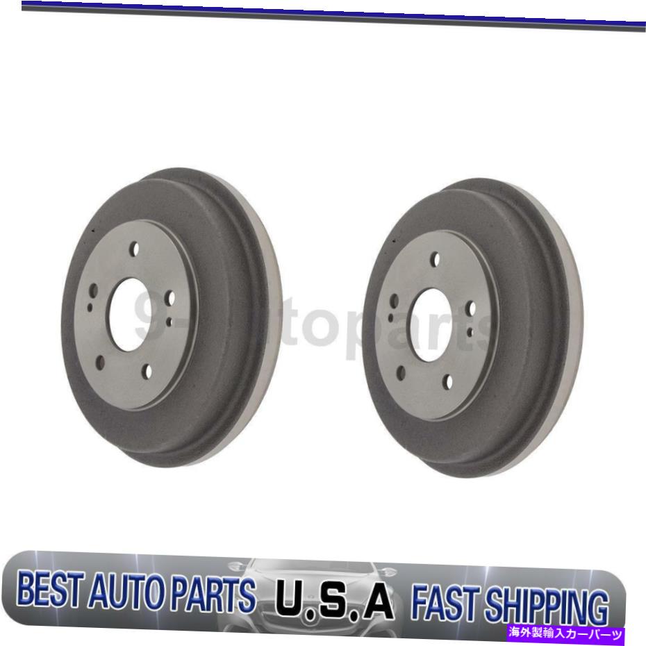 Brake Drum ホンダアコードシビックのためのC-Tekブレーキドラムリア2 C-Tek Brake Drum Rear 2 Of For Honda Accord Civic【並行輸入品】