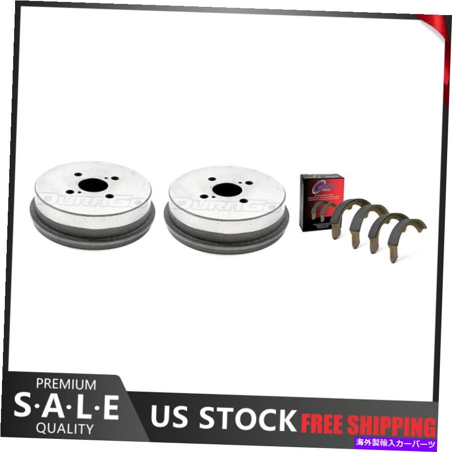 Brake Drum 1990-1991 GEO PRIZMリアキットブレーキドラムとブレーキシューズ Fits 1990-1991 Geo Prizm Rear Kit Brake Drums & Brake Shoes【並行輸入品】