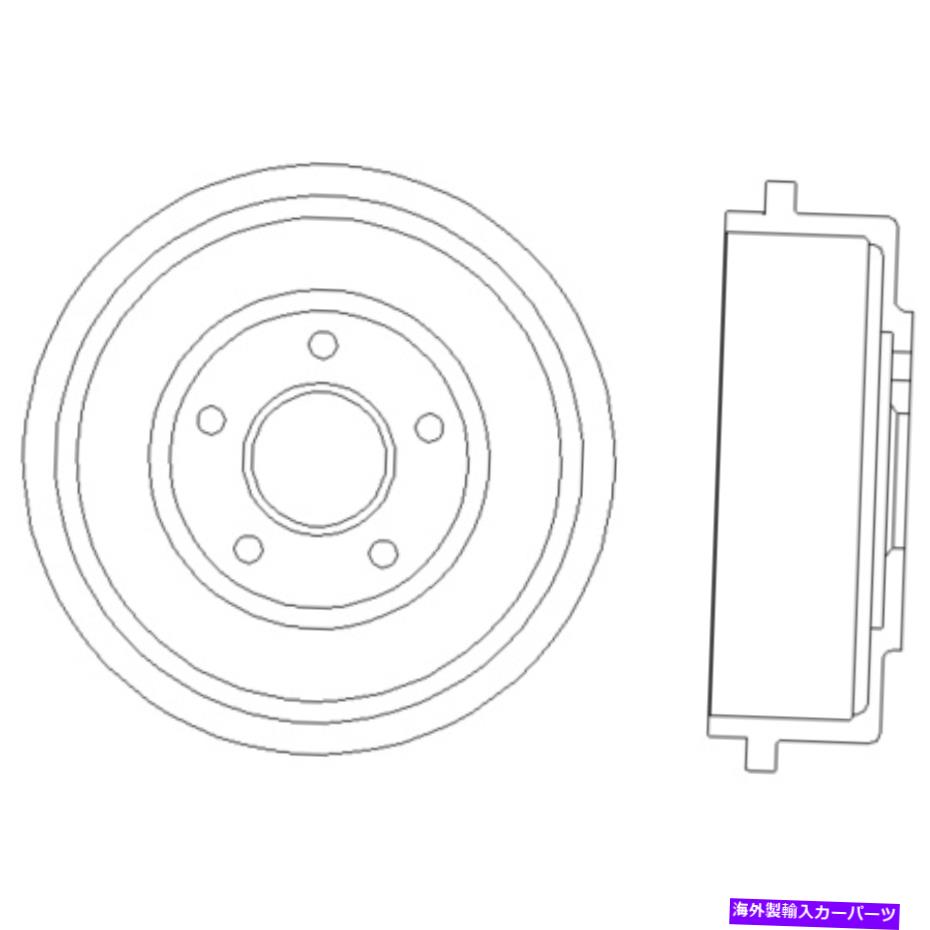 Brake Drum Hella USA 355300431ブレーキドラム Hella Usa 355300431 Brake Drum【並行輸入品】