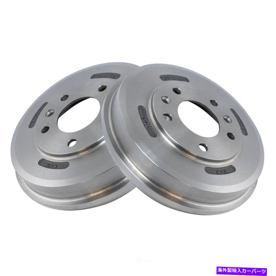 Brake Drum ブレーキドラムセットTRQ BRA75124 Brake Drum Set TRQ BRA75124【並行輸入品】