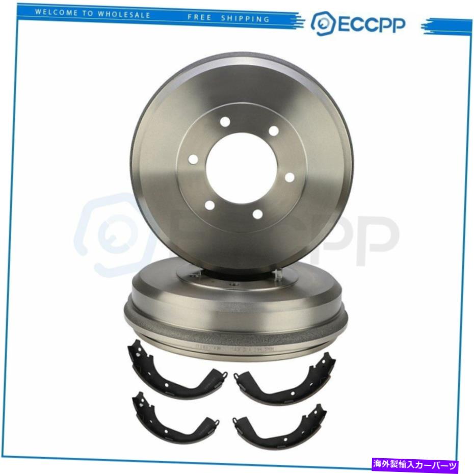 Brake Drum 2009-2012シボレーコロラド2009-2012 GMCキャニオンのリアブレーキドラムとシューズ Rear Brake Drums and Shoes For 2009-2012 Chevrolet Colorado 2009-2012 GMC Canyon【並行輸入品】