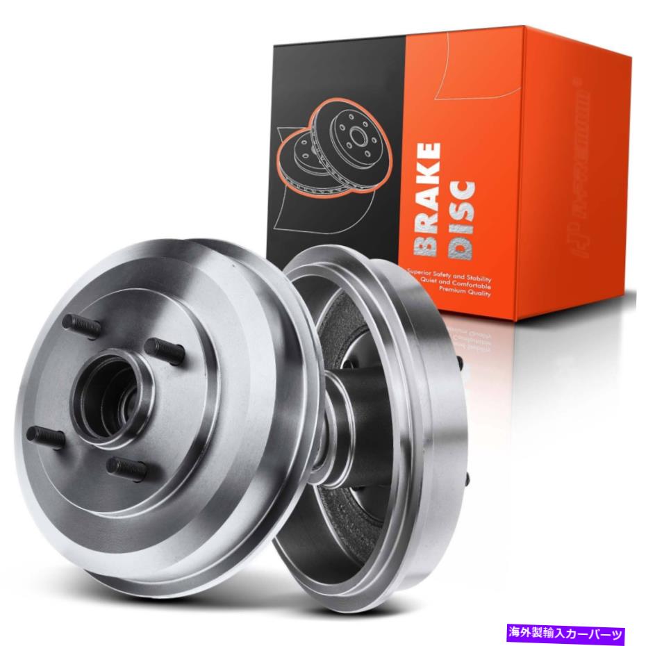 Brake Drum フォードフォーカス2000 2001 2002 2004 2005 2006 2007 2008の2xリアブレーキドラム 2x Rear Brake Drum for Ford Focus 2000 2001 2002 2003 2004 2005 2006 2007 2008【並行輸入品】