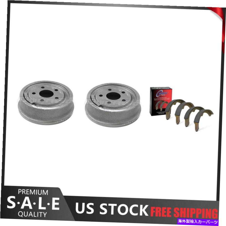 Brake Drum 1982年のビュイックスカイホーク82 Oldsmobile Firenzaリアキットブレーキドラム＆ブレーキシューズ Fits 1982 Buick Skyhawk 82 Oldsmobile Firenza Rear Kit Brake Drums & Brake Shoes【並行輸入品】