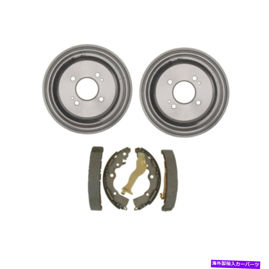 Brake Drum 2007-2011ヒュンダイアクセントのレイベストリアキットブレーキドラム＆ブレーキシューズ Raybestos Rear Kit Brake Drums & Brake Shoes For 2007-2011 Hyundai Accent【並行輸入品】