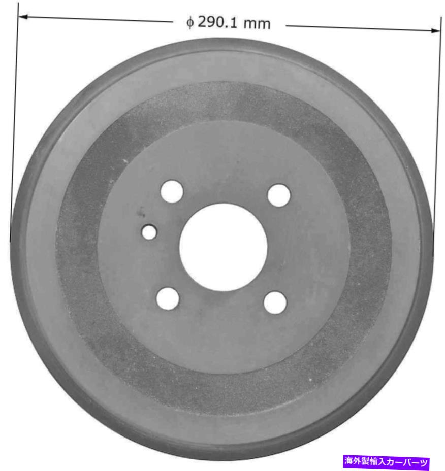 Brake Drum ブレーキドラム-SR5、RWDリアベンディックスPDR0469 Brake Drum-SR5, RWD Rear Bendix PDR0469【並行輸入品】