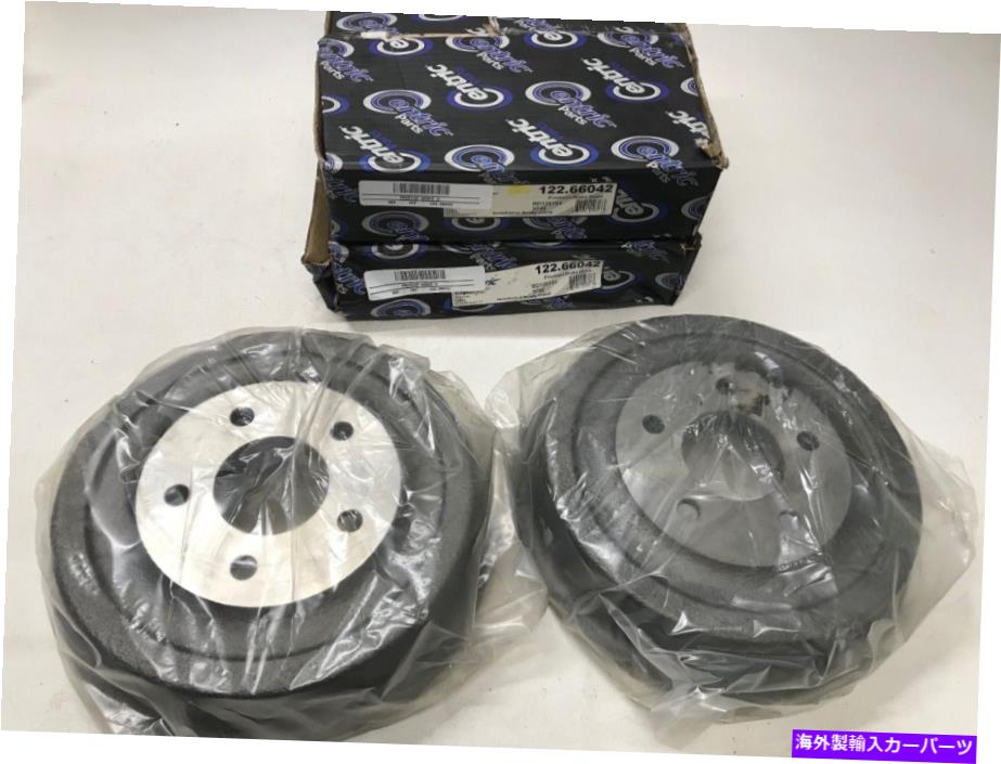 Brake Drum たくさんのブレーキドラムプレミアムドラム - 優先リアOEM中心122.66042高速シー LOT OF 2 Brake Drum-Premium Drum - Preferred Rear OEM Centric 122.66042 FAST SHI【並行輸入品】