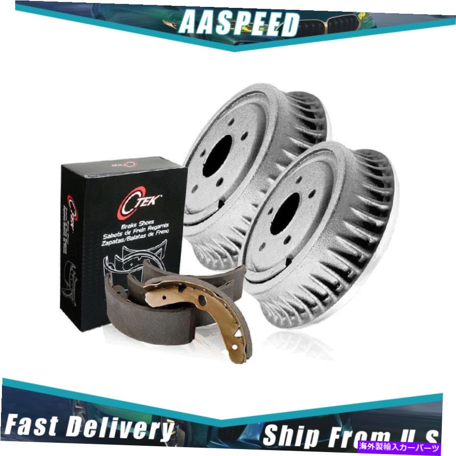 Brake Drum Jeep CJ5 1980 1981Centric Rear Brake Drums＆Brake Shoes 3PCS For Jeep CJ5 1980 1981Centric Rear Brake Drums & Brake Shoes 3PCS【並行輸入品】