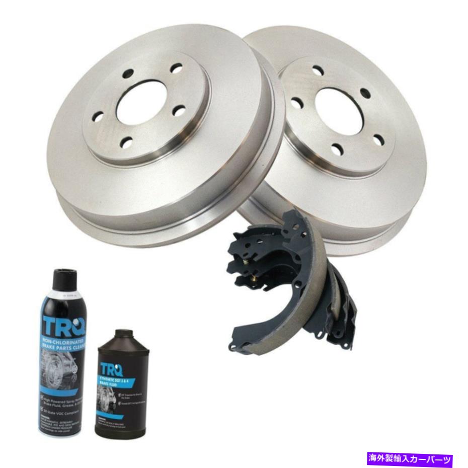 Brake Drum Subaru Impreza 1993-2001 TRQ BKA16270リアドラムブレーキキット For Subaru Impreza 1993-2001 TRQ BKA16270 Rear Drum Brake Kit【並行輸入品】