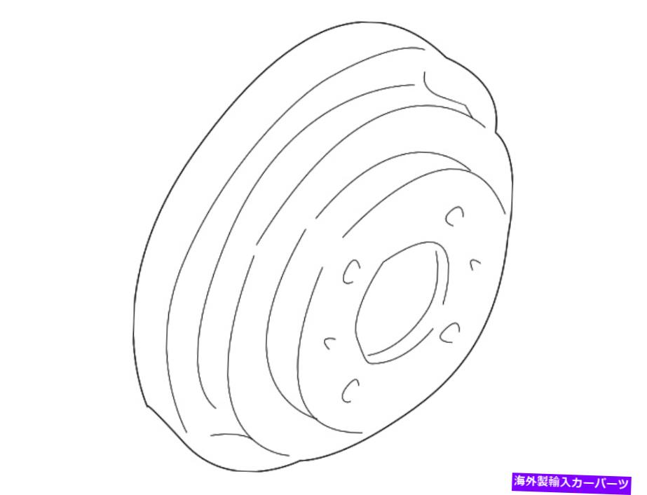 Brake Drum 本物の日産ドラム43206-4Z801 Genuine Nissan Drum 43206-4Z801【並行輸入品】 44,022円
