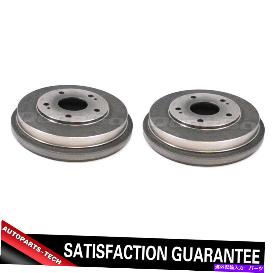 Brake Drum 2003年から2004年のホンダアコードのリアブレーキドラム2PC Rear Brake Drum 2PCS For 2003-2004 Honda Accord【並行輸入品】