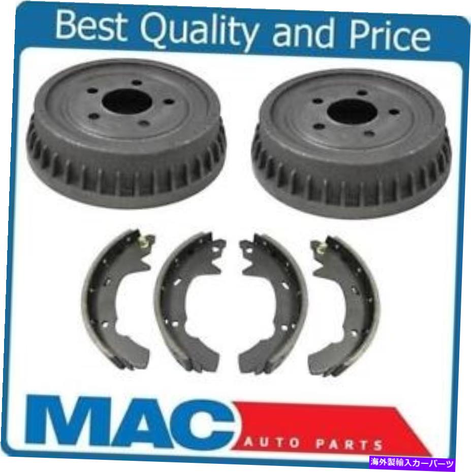 Brake Drum 93-00セーブルフォードトーラス4ドアセダン（2）リアブレーキドラムとブレーキシューズ Fits 93-00 Sable Ford Taurus 4 Door Sedan (2) Rear Brake Drums & Brake Shoes【並行輸入品】