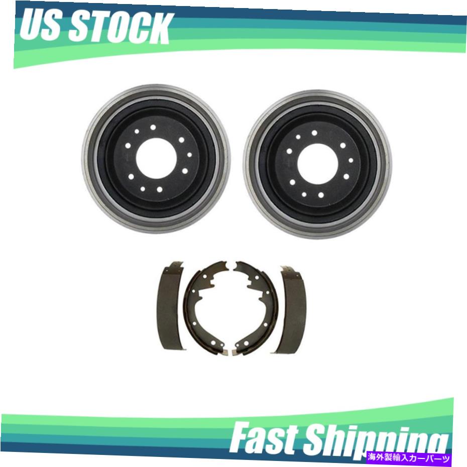 Brake Drum リアキットブレーキドラム＆ブレーキシューズフィット1960-1963シボレーC10パネル - レイベスト Rear Kit Brake Drums & Brake Shoes Fit 1960-1963 Chevrolet C10 Panel - Raybestos【並行輸入品】