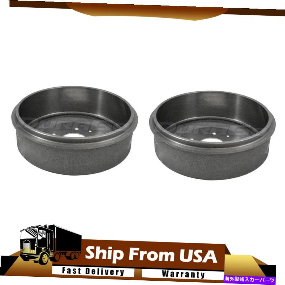 Brake Drum フロント2xデュラゴブレーキドラムは1958-1970シボレーImpala_wtに適合します Front 2X DuraGo Brake Drum fits 1958-1970 Chevrolet Impala_WT【並行輸入品】