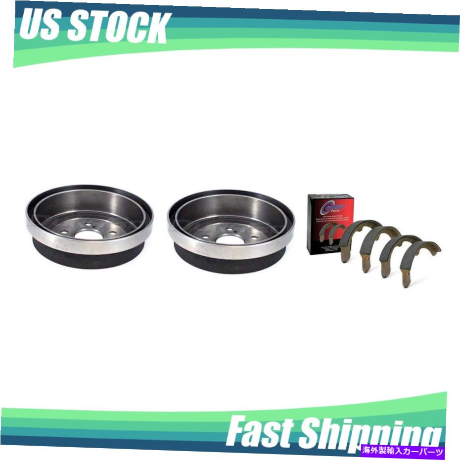 Brake Drum 2005年から2006年のトヨタカムリリアキットブレーキドラム＆ブレーキシューズ_ol For 2005-2006 Toyota Camry Rear Kit Brake Drums & Brake Shoes _OL【並行輸入品】