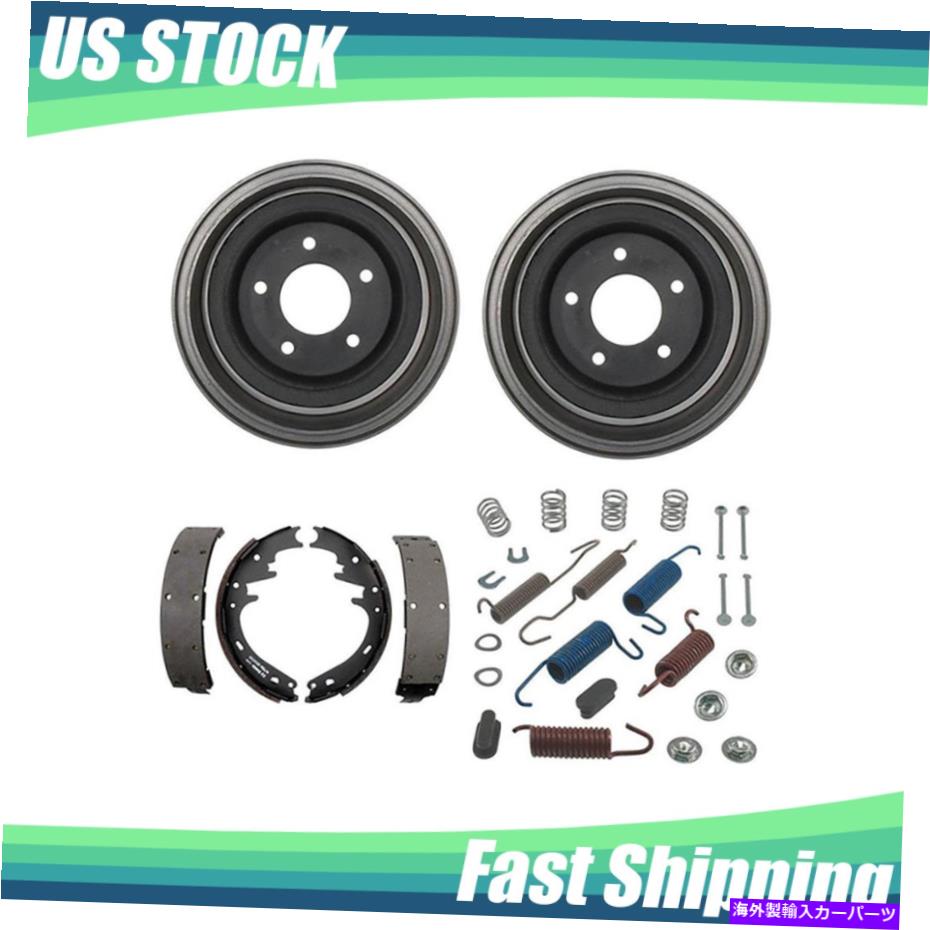 Brake Drum ブレーキドラムシューズハードウェアキットフィット90-91フォードE-150エコノリンリア4PCS RS _OL Brake Drum Shoe Hardware Kit Fits 90-91 Ford E-150 Econoline Rear 4PCS RS _OL【並行輸入品】