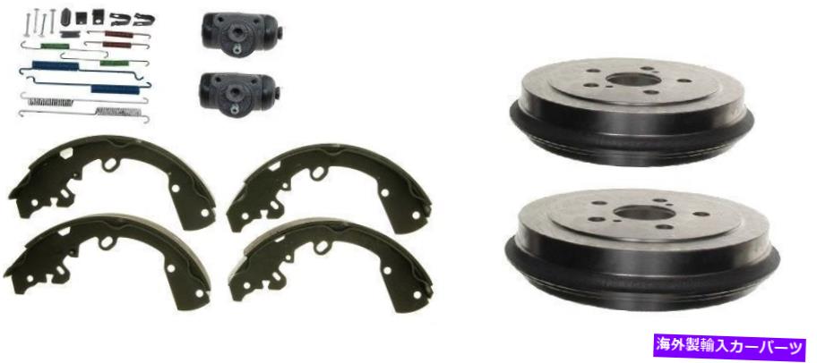 Brake Drum ブレーキシューズドラムホイールシリンダー＆ハードウェアフィットトヨタカローラ2009-2017リア Brake Shoe Drum Wheel cylinder & Hardware fits Toyota Corolla 2009-2017 REAR【並行輸入品】
