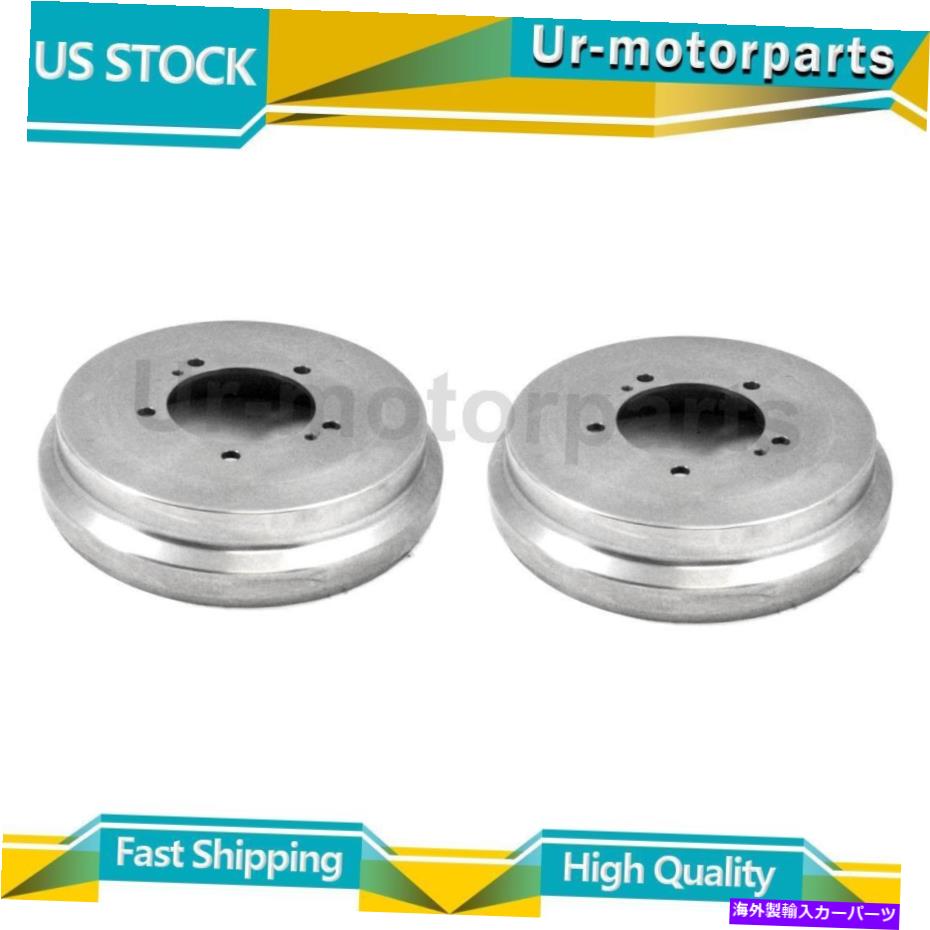 Brake Drum （2）リアブレーキドラムデュラゴはスズキグランドヴィタラ2001-2001に適合します (2) Rear Brake Drum DuraGo Fits Suzuki Grand Vitara 2001-2001【並行輸入品】