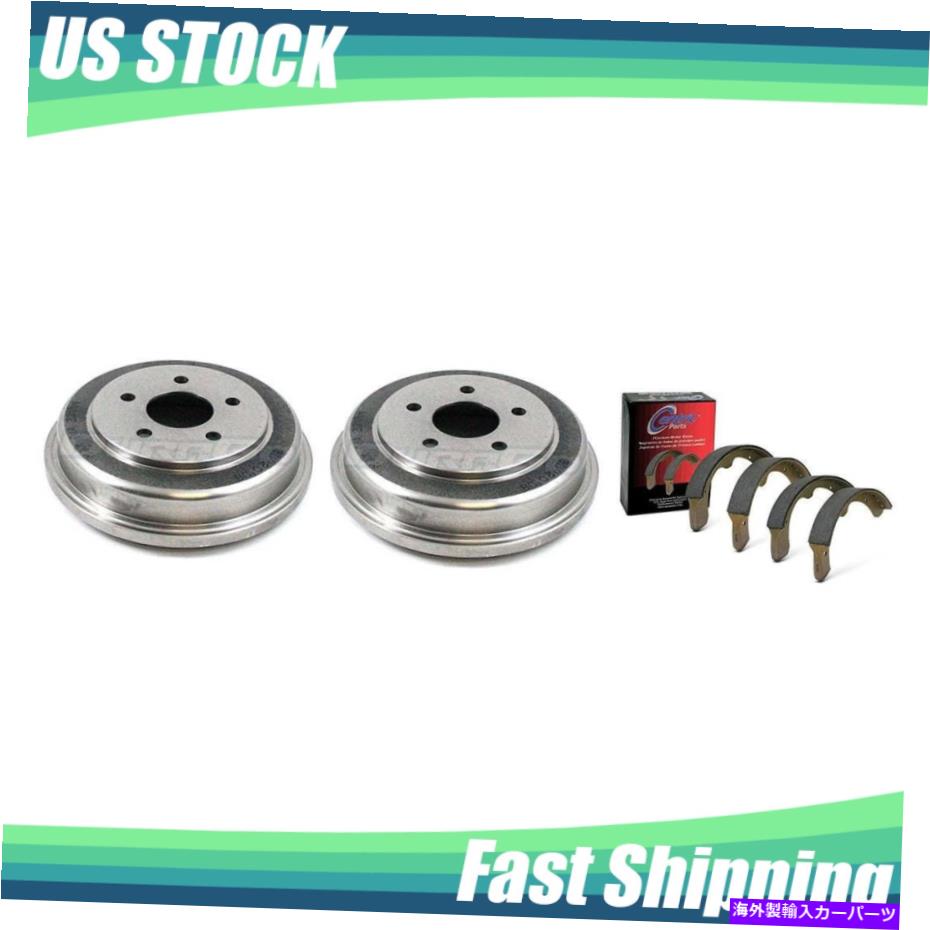 Brake Drum 2006 2007 2008シボレーHHRリアキットブレーキドラム＆ブレーキシューズ_ol For 2006 2007 2008 Chevrolet HHR Rear Kit Brake Drums & Brake Shoes _OL【並行輸入品】