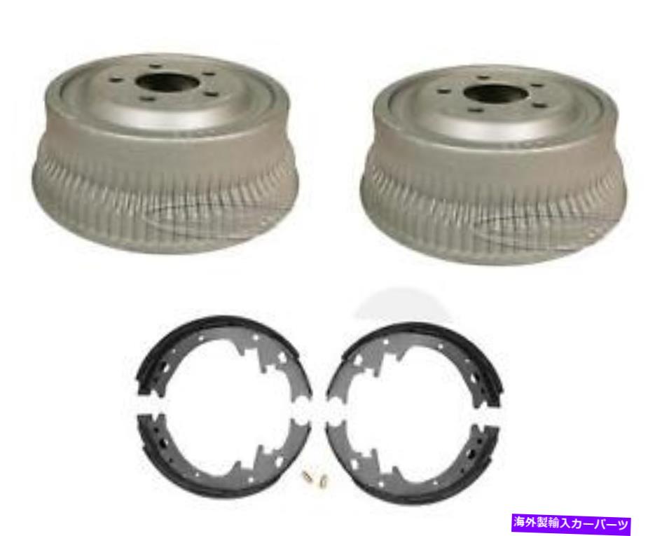 Brake Drum 10インチリアブレーキドラムブレーキシューズフィット1978-1984ダッジB100 B150 10 \
