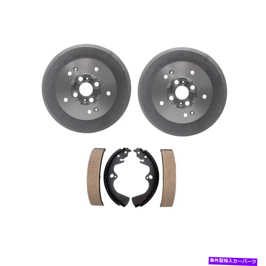 Brake Drum 1998年から2002年のKia Sportage -Raybestosのリアキットブレーキドラム＆ブレーキシューズ Rear Kit Brake Drums & Brake Shoes For 1998-2002 Kia Sportage - Raybestos【並行輸入品】