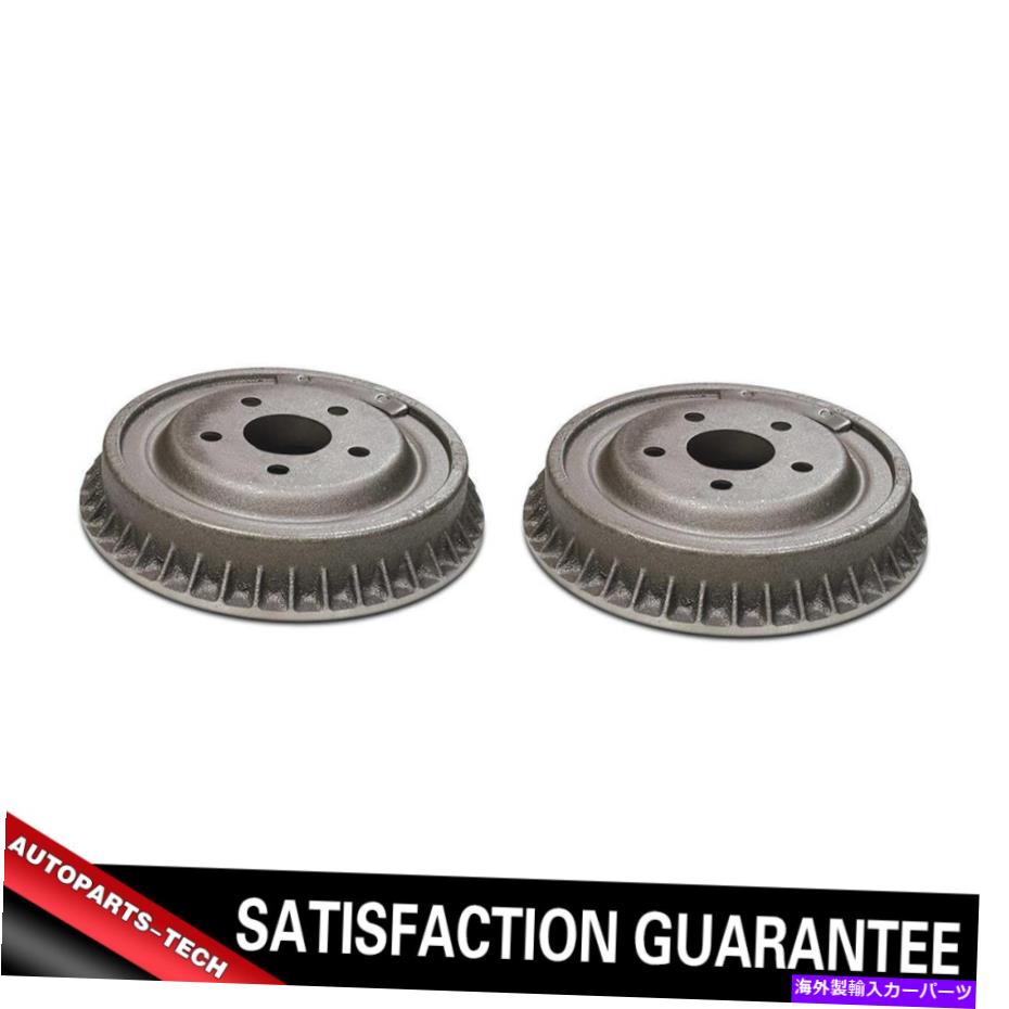 Brake Drum 1988年から1999年のChevrolet C1500の中心後部ブレーキドラム2 PCS Centric Rear Brake Drums 2 PCS For 1988-1999 Chevrolet C1500【並行輸入品】