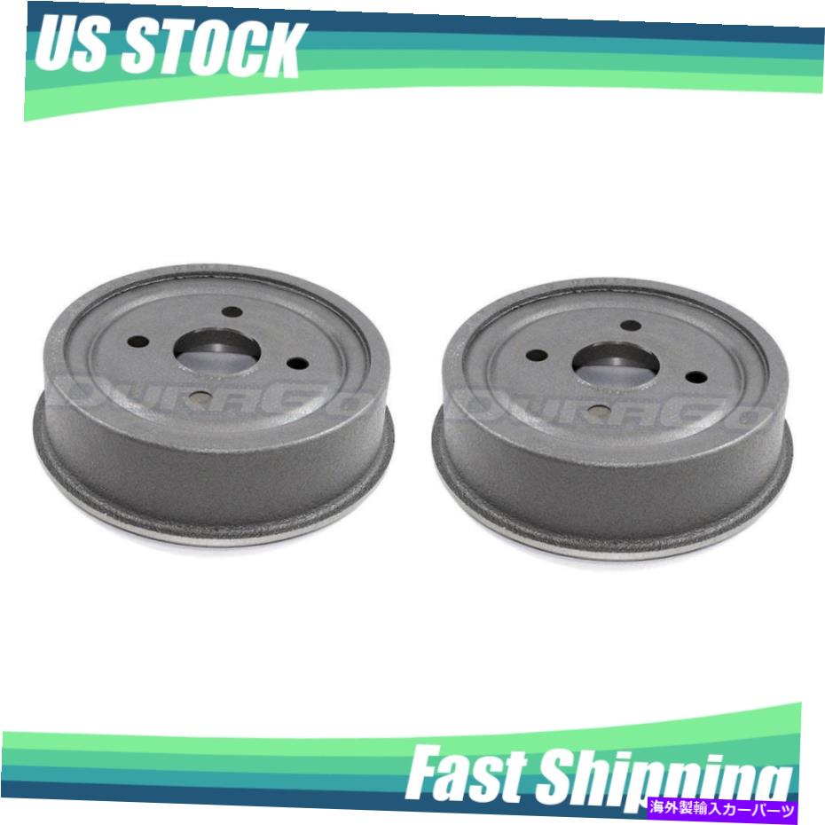 Brake Drum デュラゴ2PCSフロントブレーキドラムフィットフォードファルコン1960 1962 1963 1964 1965 ol DuraGo 2pcs Front Brake Drum Fits Ford Falcon 1960 1961 1962 1963 1964 1965 OL【並行輸入品】