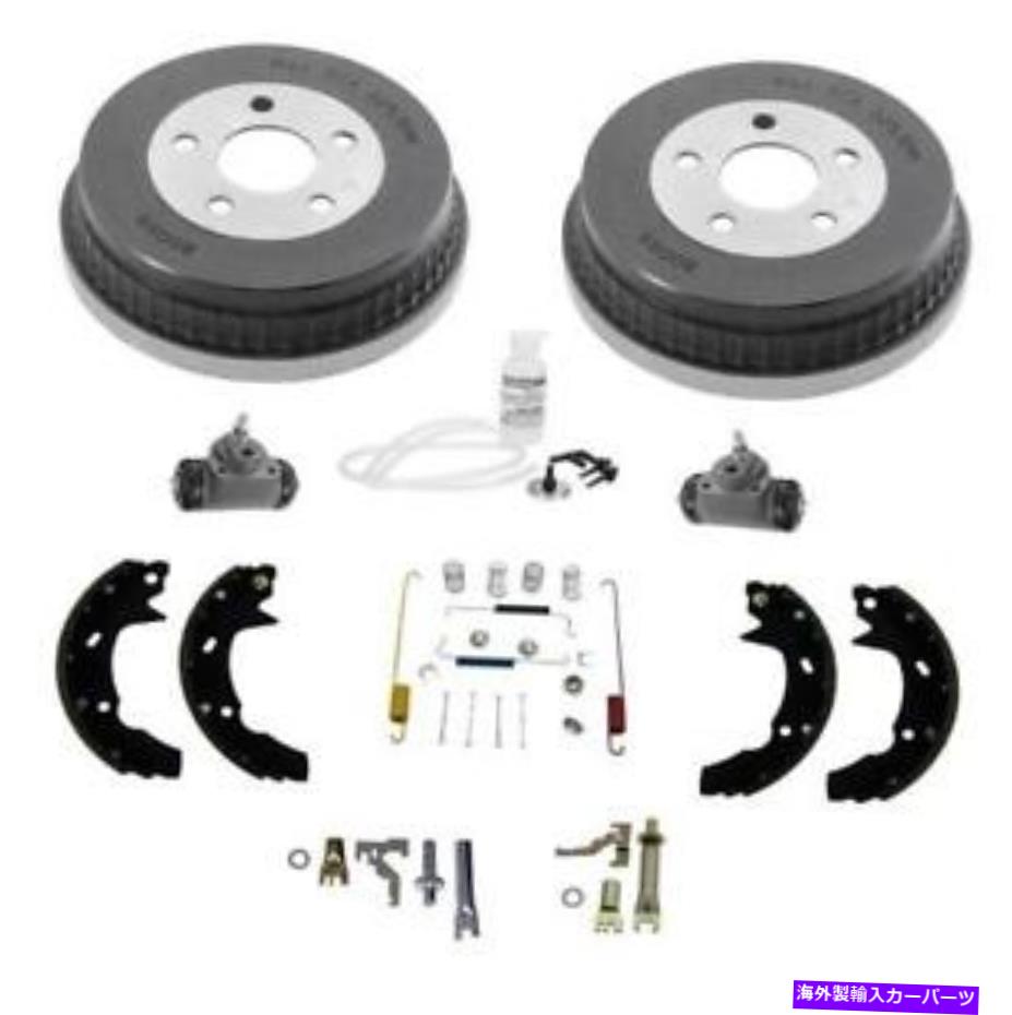 Brake Drum リアドラムシューズ付きモデルスプリングキットホイールシリンダー01-07フォードトーラス9pc用 Models With Rear Drums Shoes Spring Kit Wheel Cylinder 01-07 for Ford Taurus 9Pc【並行輸入品】