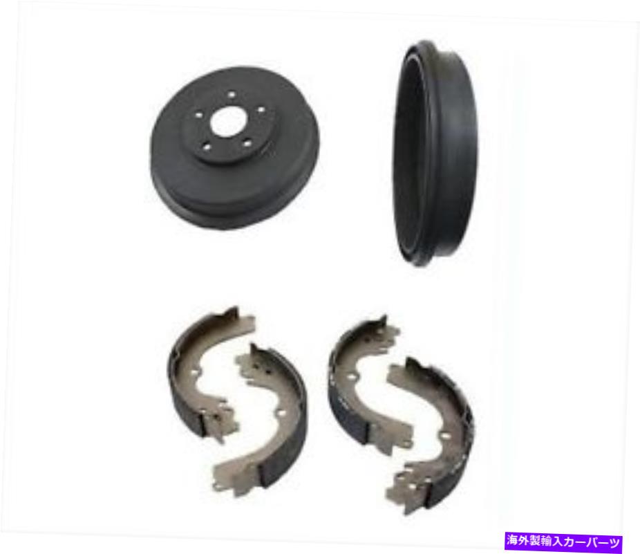 Brake Drum 93-02クエストヴィレージャー（2）リアブレーキドラムドラムとブレーキシューズにフィット Fits For 93-02 Quest Villager (2) Rear Brake Drum Drums & Brake Shoes【並行輸入品】