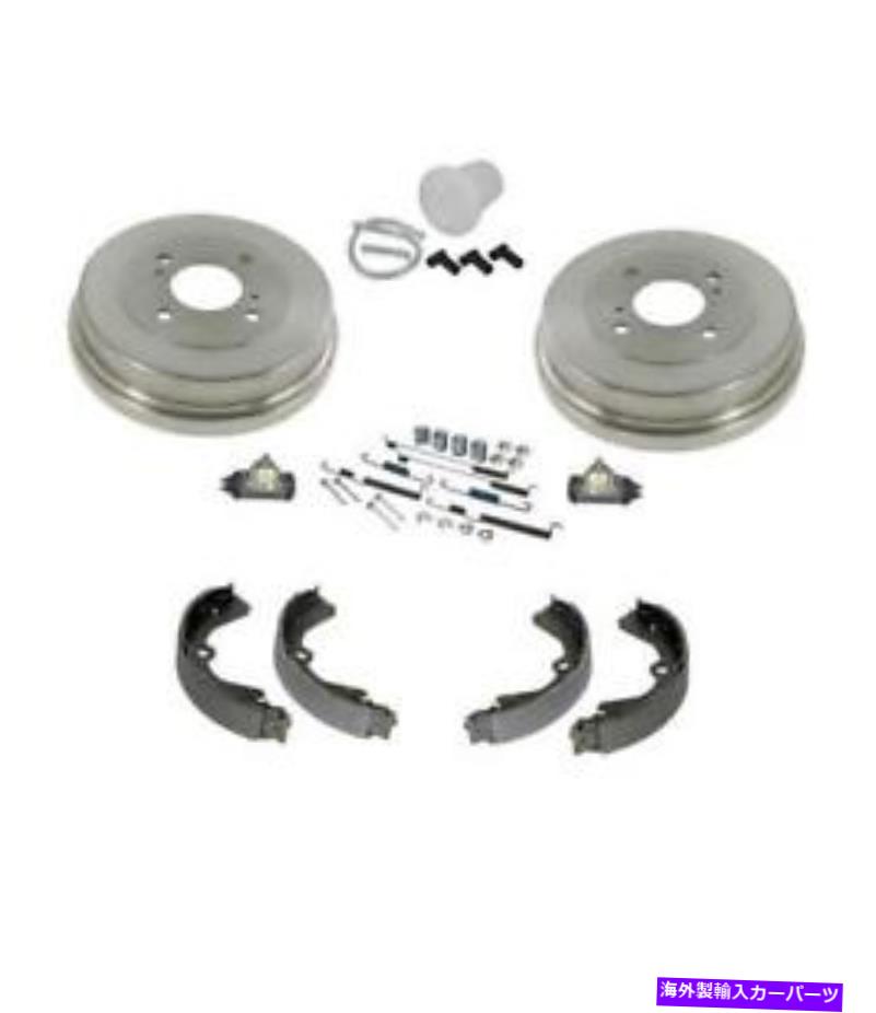 Brake Drum リアドラムシューズホイールシリンダーハードウェア＆ブリーディングキットAltima 2.4L 93-98 Rear Drums Shoes Wheel Cylinders Hardware & Bleeding Kit for Altima 2.4L 93-98【並行輸入品】