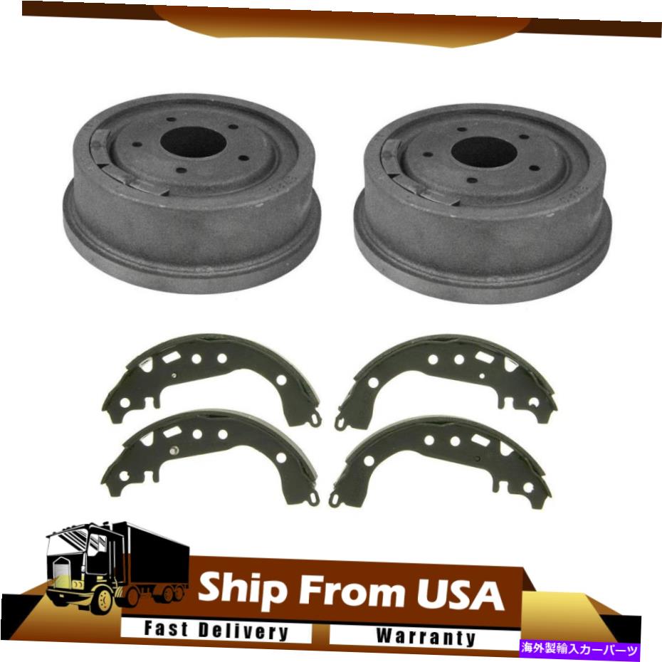 Brake Drum フロント3x中心ブレーキドラム+シューズフィット1964-1967シボレーマリブ高品質_wt Front 3X Centric Brake Drum+Shoe fits 1964-1967 Chevrolet Malib High Quality_WT【並行輸入品】