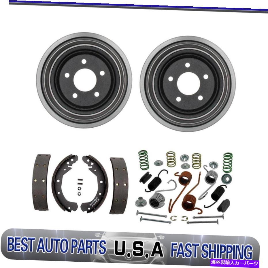 Brake Drum リアブレーキドラムブレーキシューズハードウェアキットスプリングフィット1987 1988 1989 Cadillac New Rear Brake Drum Brake Shoes Hardware Kit Spring Fits 1987 1988 1989 Cadillac NEW【並行輸入品】