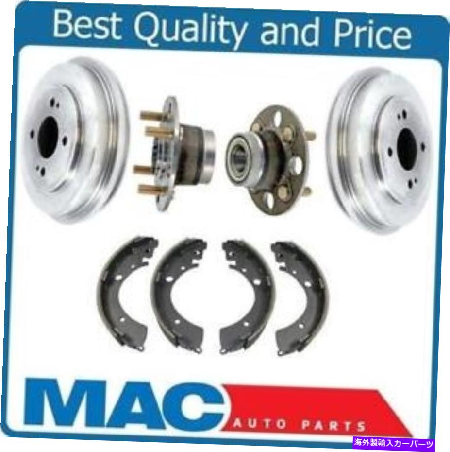 Brake Drum APリアドラムブレーキシューズ＆ハブベアリングアセンブリホンダシビック1.7L 01-05 AP Rear Drums Brake Shoes & Hub Bearings Assemblies for Honda Civic 1.7L 01-05【並行輸入品】