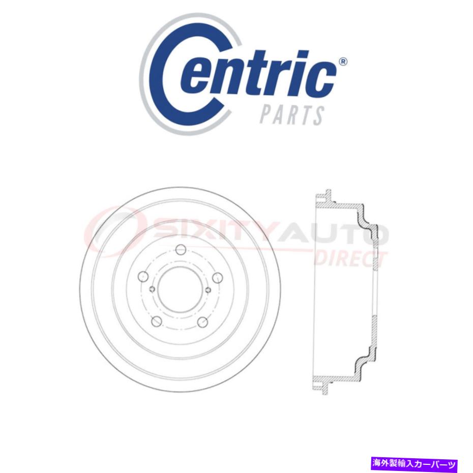 Brake Drum 2011年のCentric Brake Drum Ram Dakota 3.7L 4.7L V6 V8-ブレーキ停止QC Centric Brake Drum for 2011 Ram Dakota 3.7L 4.7L V6 V8 - Braking Stopping qc【並行輸入品】