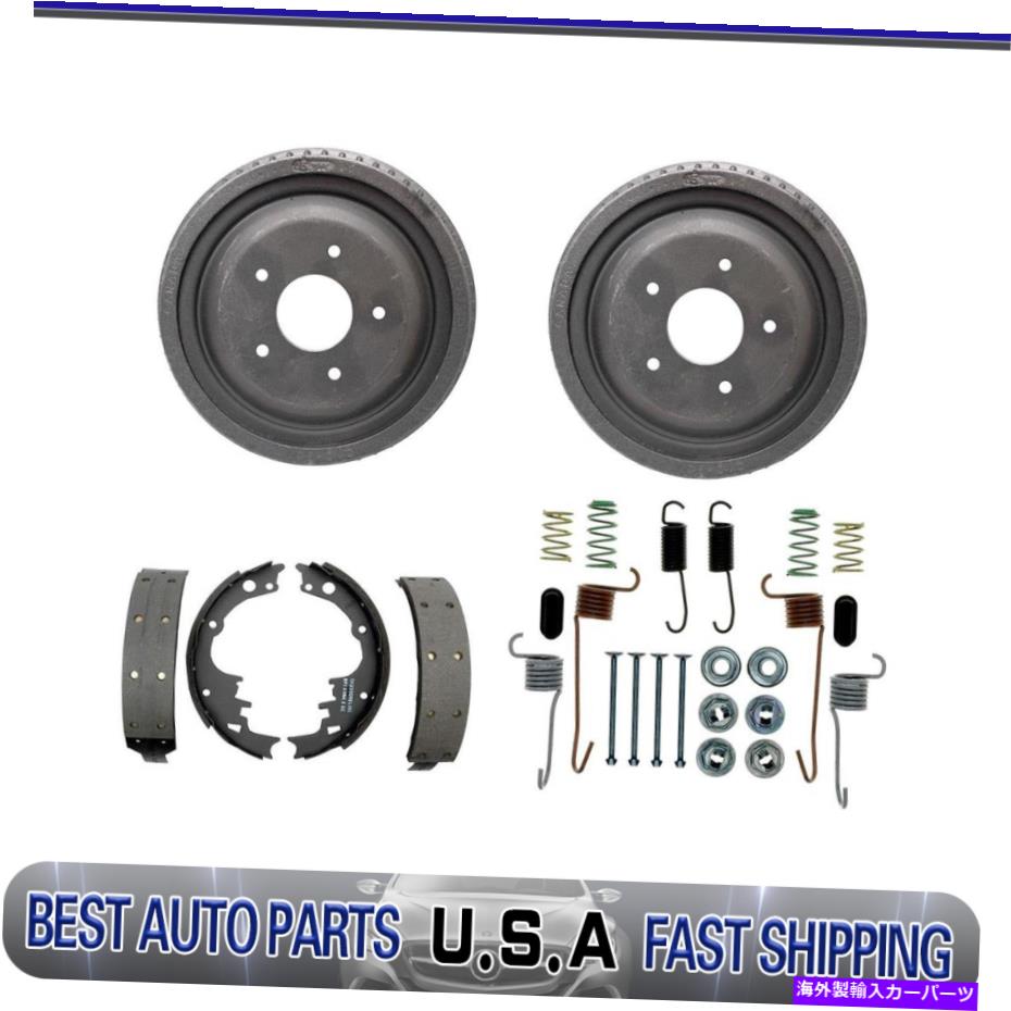Brake Drum 1973年から1975年のビュイックリーガルのリアドラムブレーキシューズ調整スプリングキット Rear drum brakes shoes adjusting spring kit For 1973-1975 Buick Regal【並行輸入品】