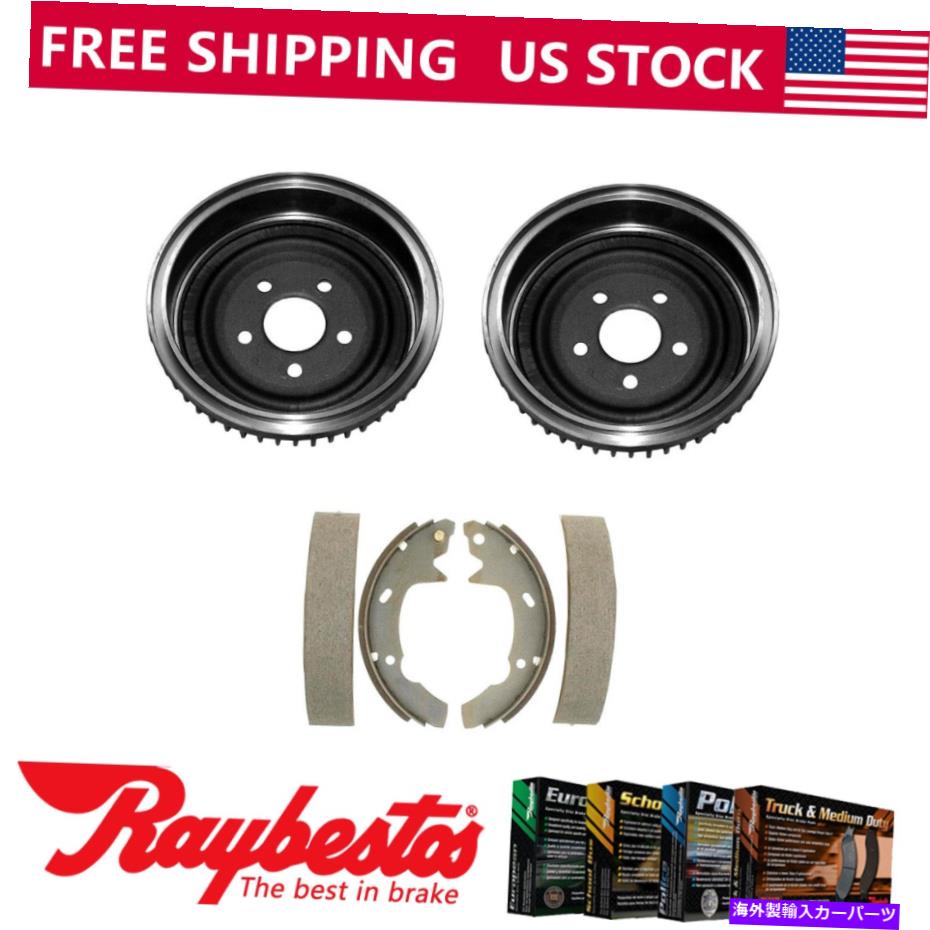 Brake Drum マーキュリーセーブル2000のリアキットブレーキドラムとブレーキシューズ - レイベスト Rear Kit Brake Drums & Brake Shoes For Mercury Sable 2000 - Raybestos【並行輸入品】