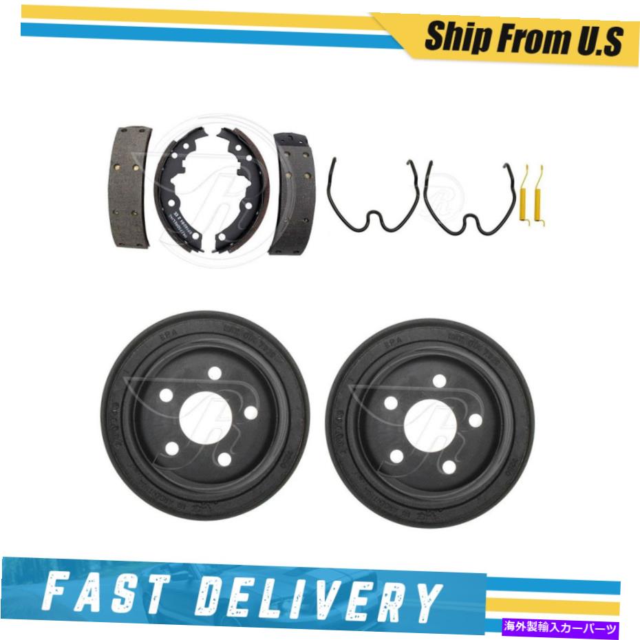 Brake Drum ポンティアックサンファイア用のリアドラムブレーキシューズ＆ハードウェアスプリングキット1996-1998 Rear Drums Brake Shoes & Hardware Spring Kit for Pontiac Sunfire 1996-1998【並行輸入品】