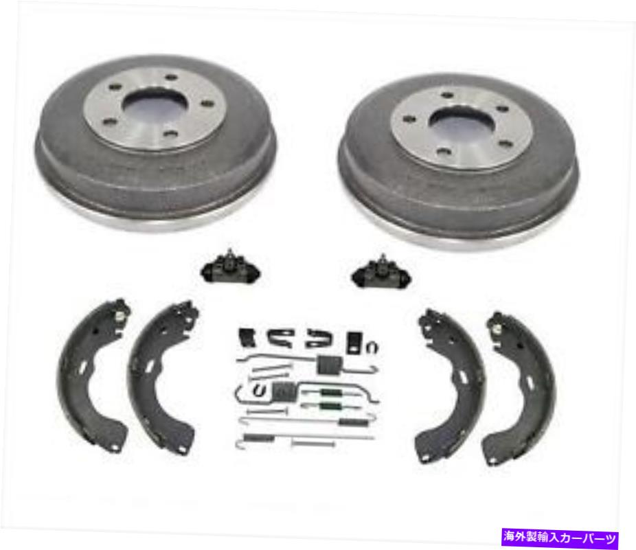 Brake Drum 2001年から2007年のフォードエスケープリアドラムブレーキシューズシューズスプリングスホイールC 6PC For 2001-2007 Ford Escape With Rear Drum Brakes Shoes Shoe Springs Wheel C 6pc【並行輸入品】 53,592円