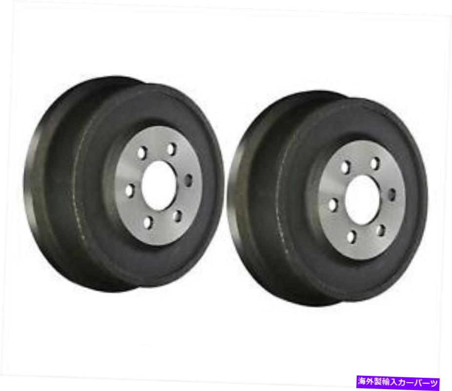 Brake Drum 1998年から2002年のダッジデュランゴと2000-2002ダッジダコタのリアブレーキドラム Rear Brake Drums for 1998-2002 Dodge Durango and 2000-2002 Dodge Dakota【並行輸入品】